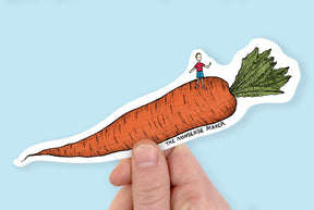 Carrot Sticker - Vinyl Stickers