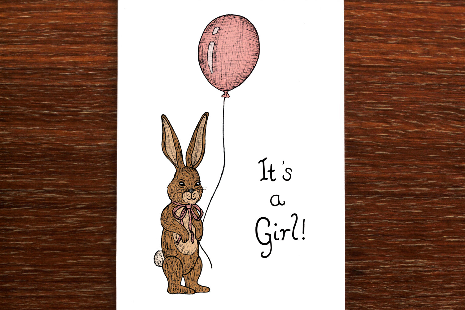 It's a Girl - Card for Newborn