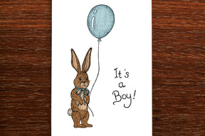 It's a Boy - Card for Newborn