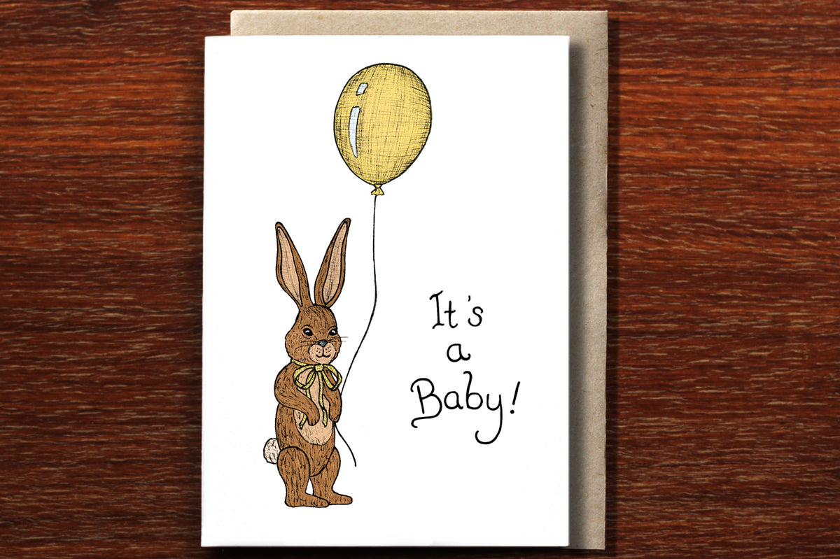 It's a Baby - Card for Newborn