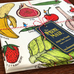 Fruit and Vegetable - Art Tea Towels