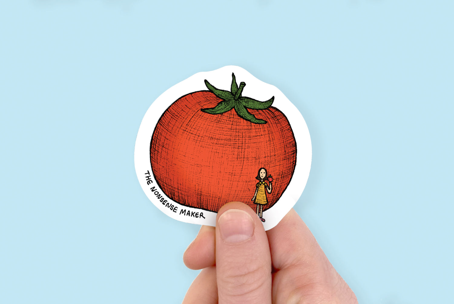 Tomato Sticker - Vinyl Stickers